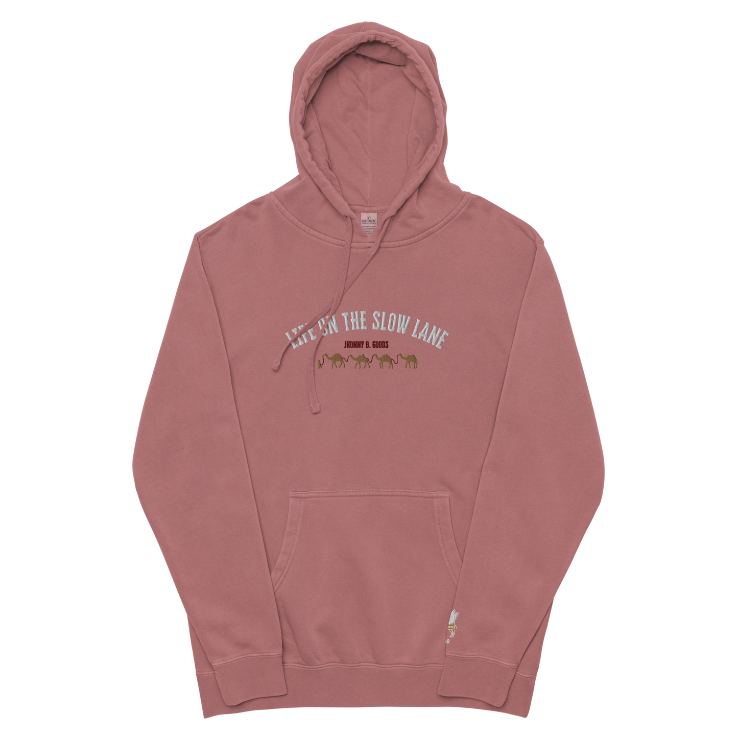 Life on The Slow Lane  Women's pigment-dyed hoodie