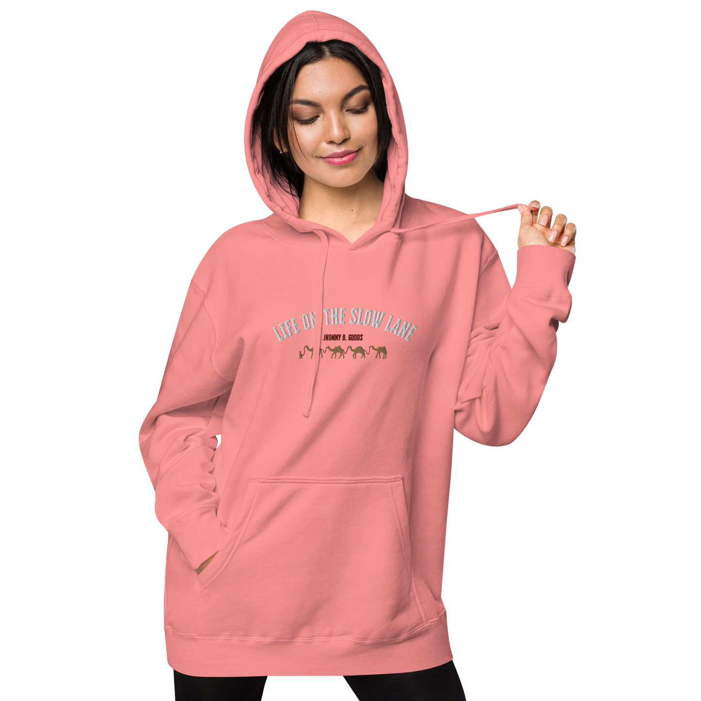 Life on The Slow Lane  Women's pigment-dyed hoodie