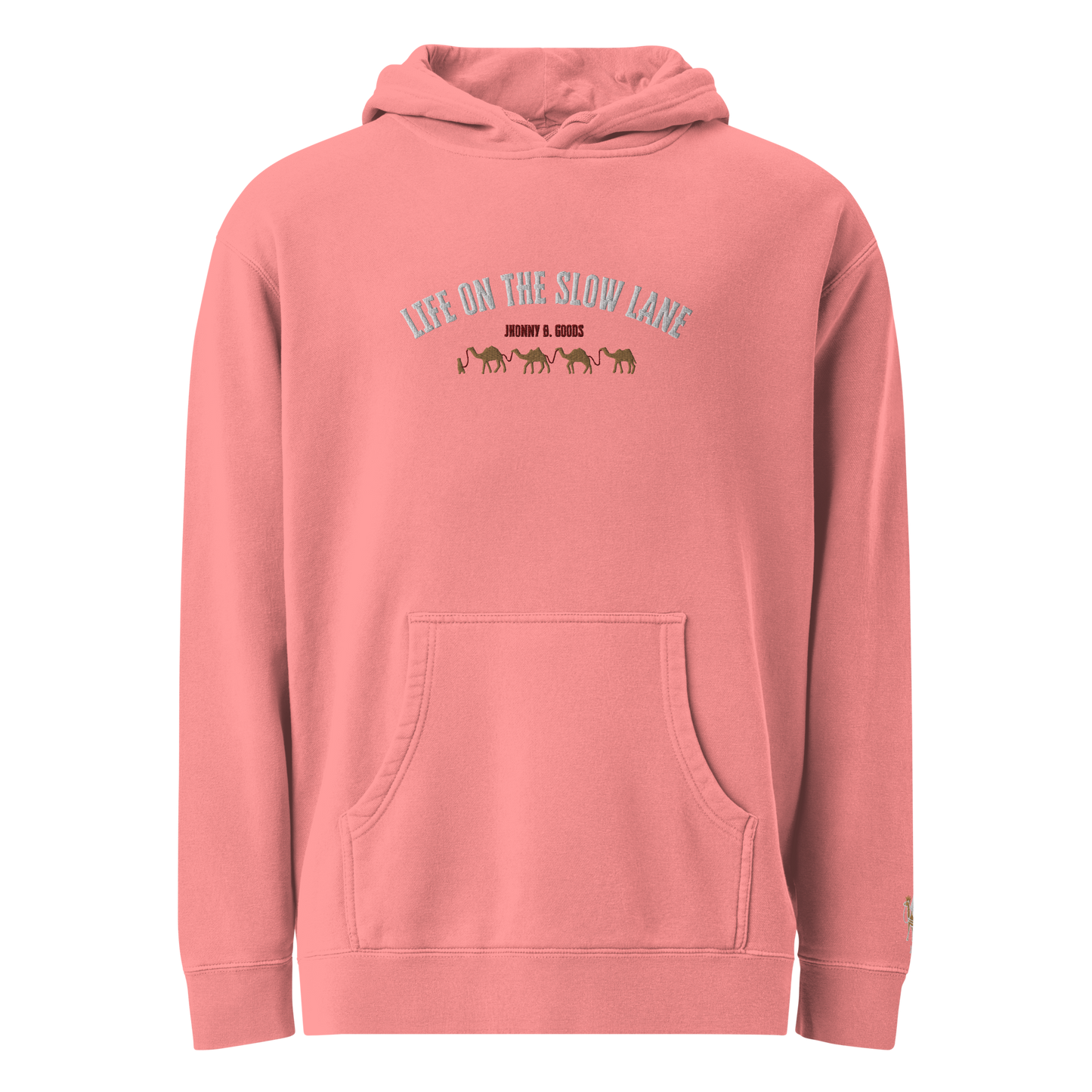 Life on The Slow Lane  Women's pigment-dyed hoodie