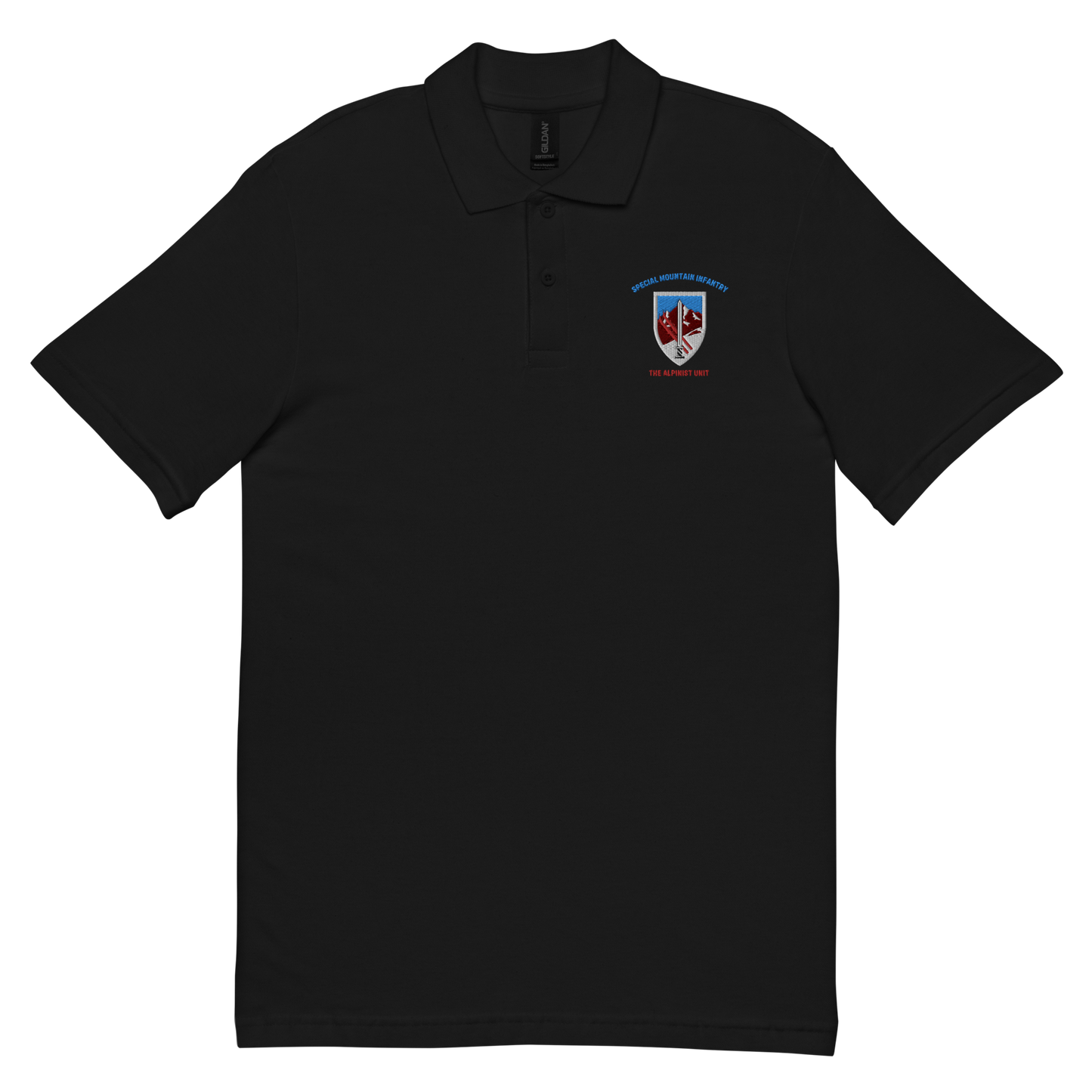 Mt Hermon Alpine Unit men's  pique polo shirt