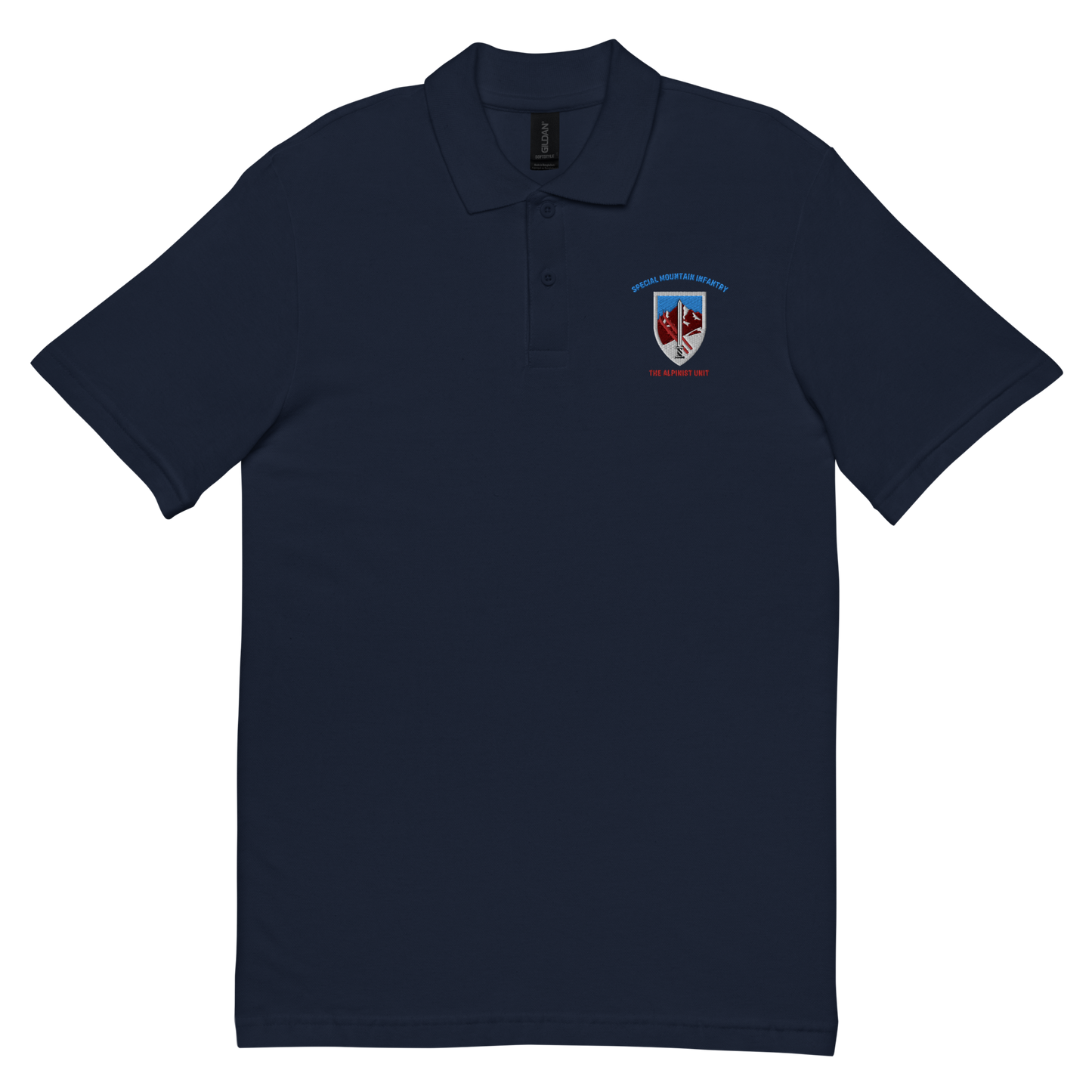 Mt Hermon Alpine Unit men's  pique polo shirt