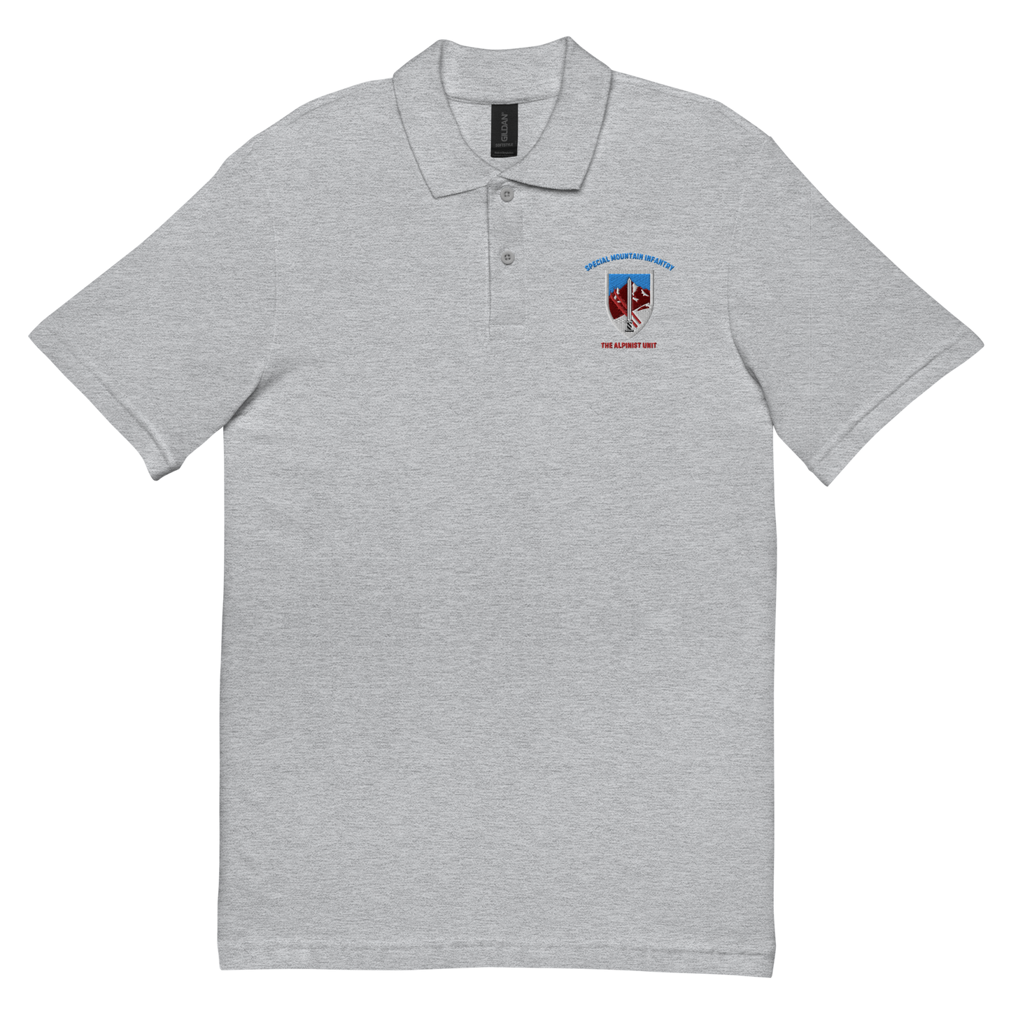 Mt Hermon Alpine Unit men's  pique polo shirt