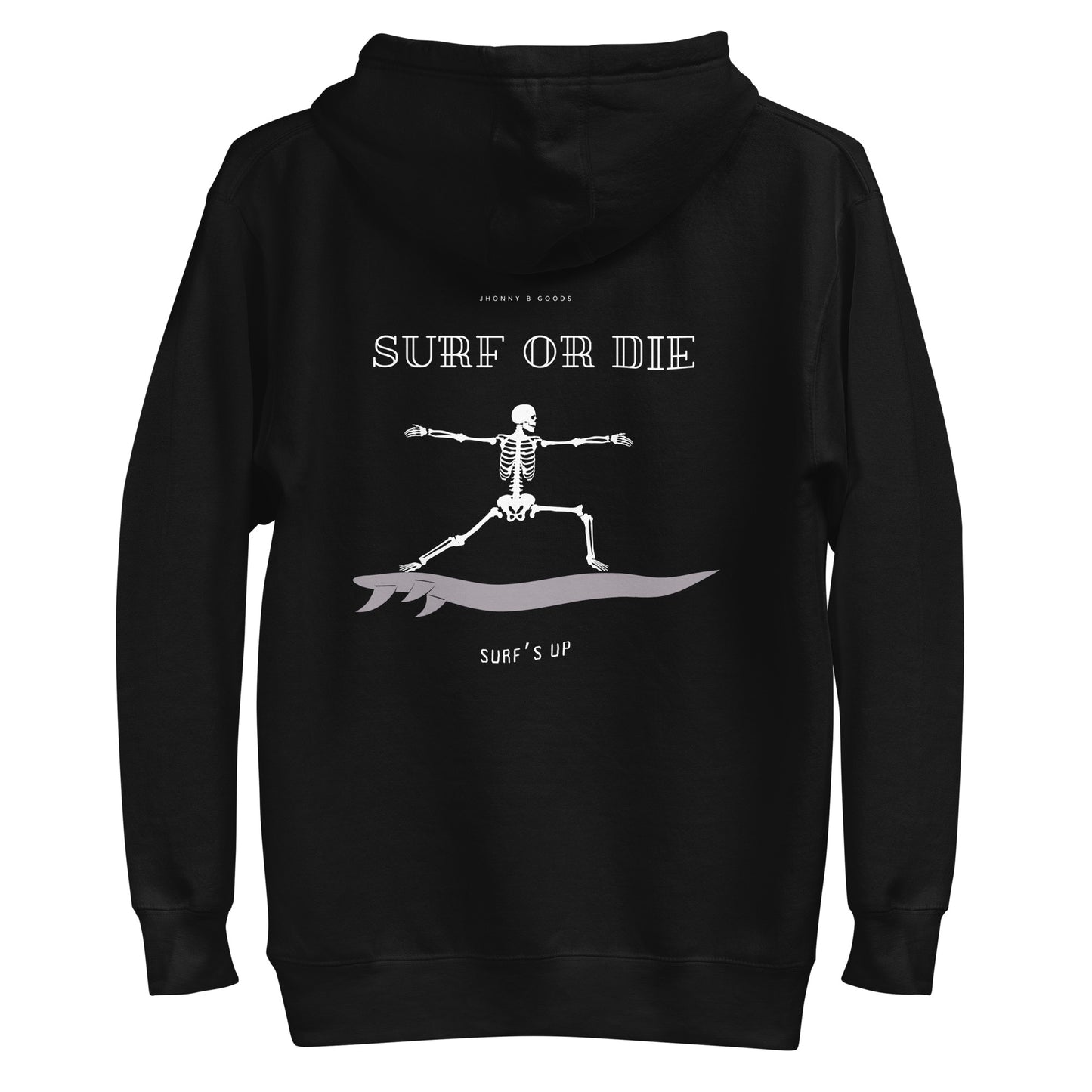 picture of black surf hoodie