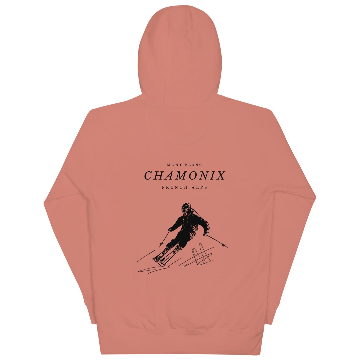 Chamonix skiing club women's skiing hoodie