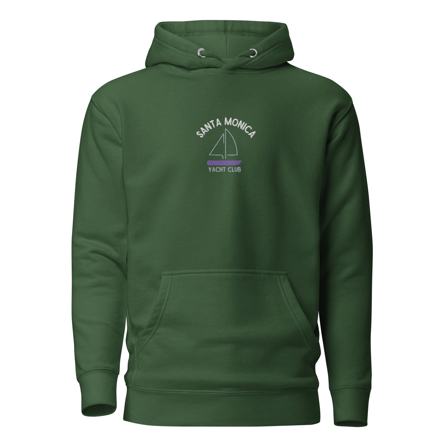 Santa Monica Yacht Club Embroidered Unisex Hoodie