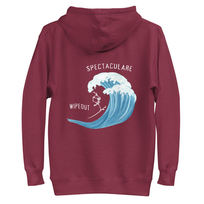 Spectacular Wipeout women's Hoodie