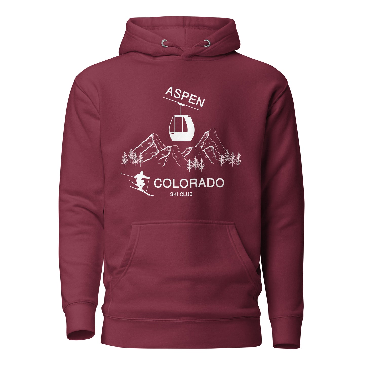 Aspen Colorado men Hoodie