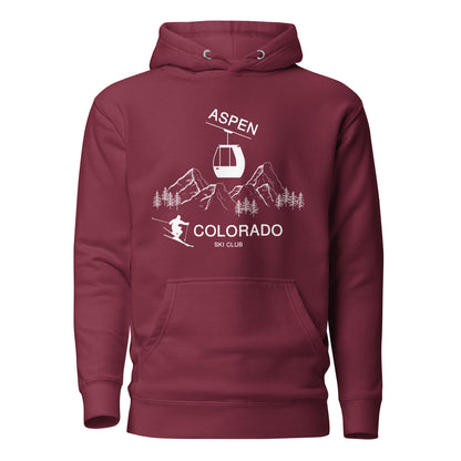 Aspen Colorado men Hoodie