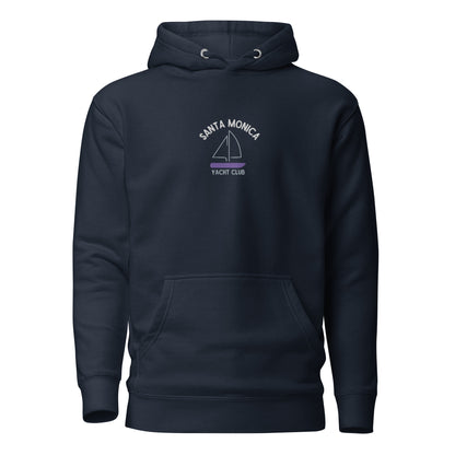 Santa Monica Yacht Club Embroidered Unisex Hoodie