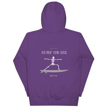 Surf Or Die Men Hoodie