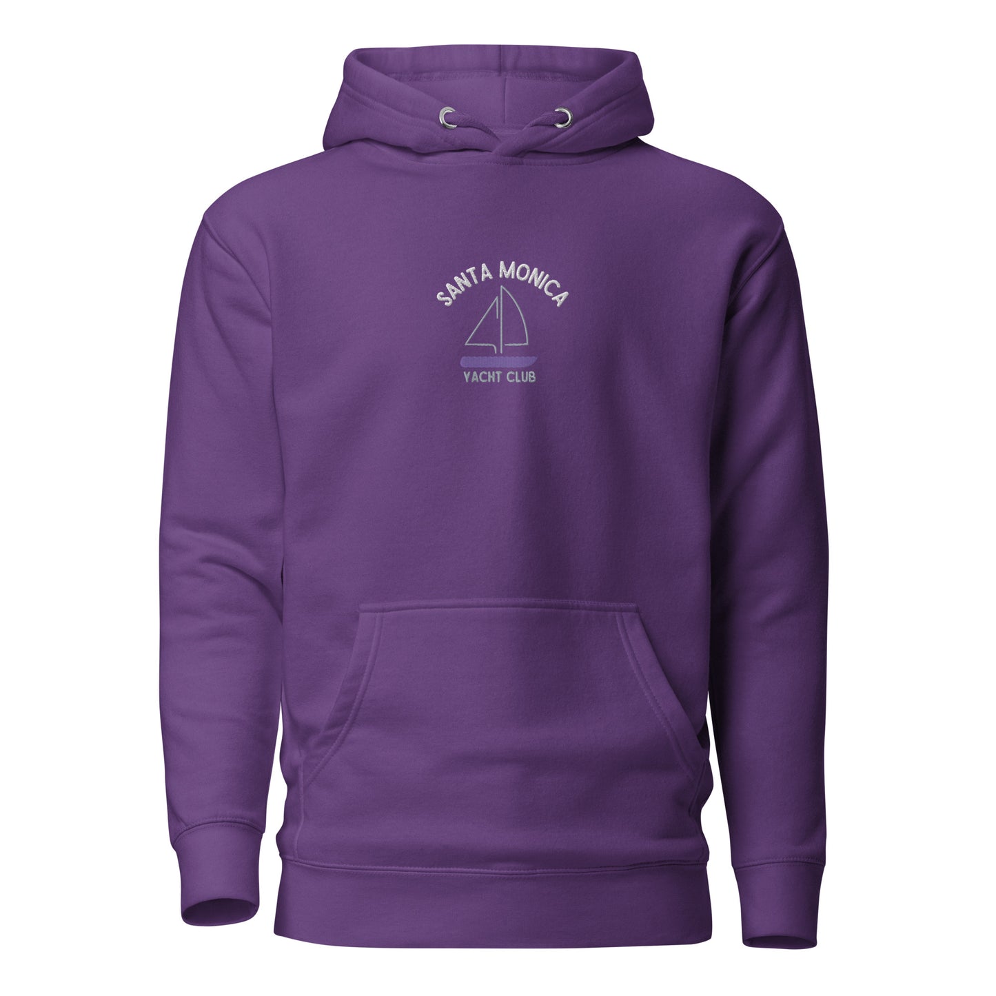 Santa Monica Yacht Club Embroidered Unisex Hoodie