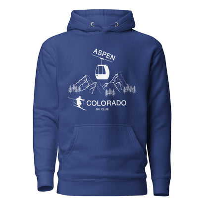 Aspen Colorado men Hoodie