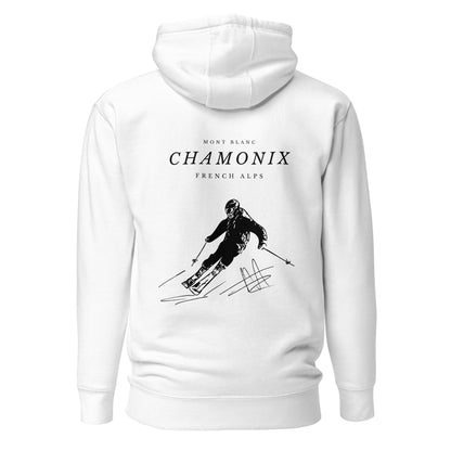 picture of white ski hoodie