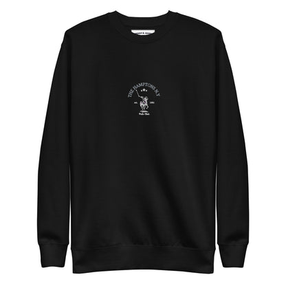 The Hamptons Polo Club Embroidered Unisex Premium Sweatshirt