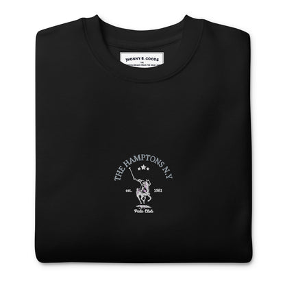 The Hamptons Polo Club Embroidered Unisex Premium Sweatshirt