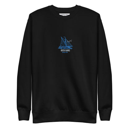 Outer Banks Sailing Club Embroidered men Premium Sweatshirt