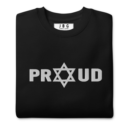 Proud Jew men's Premium Sweatshirt