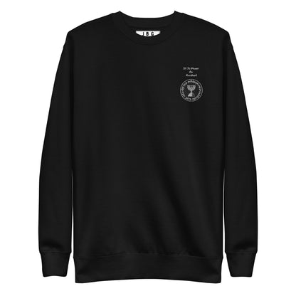 Mossad Never an Accident men's Premium Sweatshirt