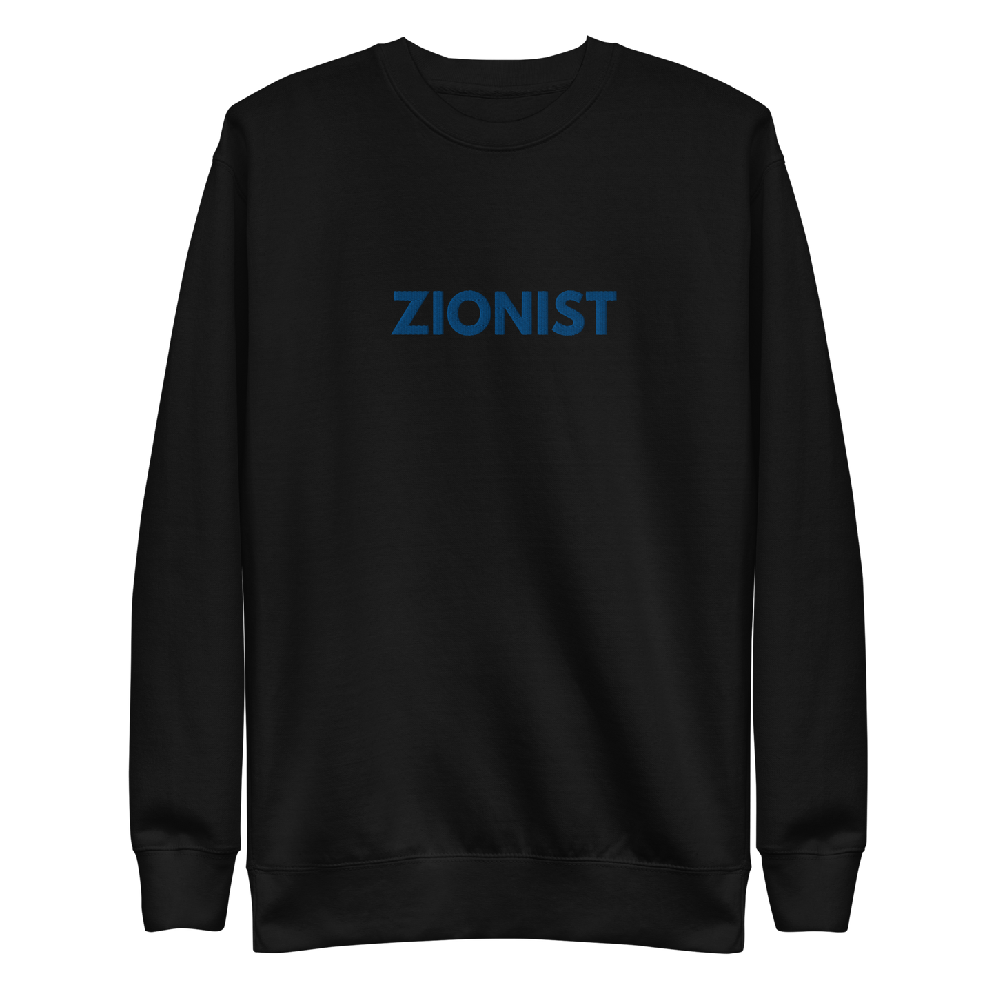 Zionist women's embroiderd Premium Sweatshirt