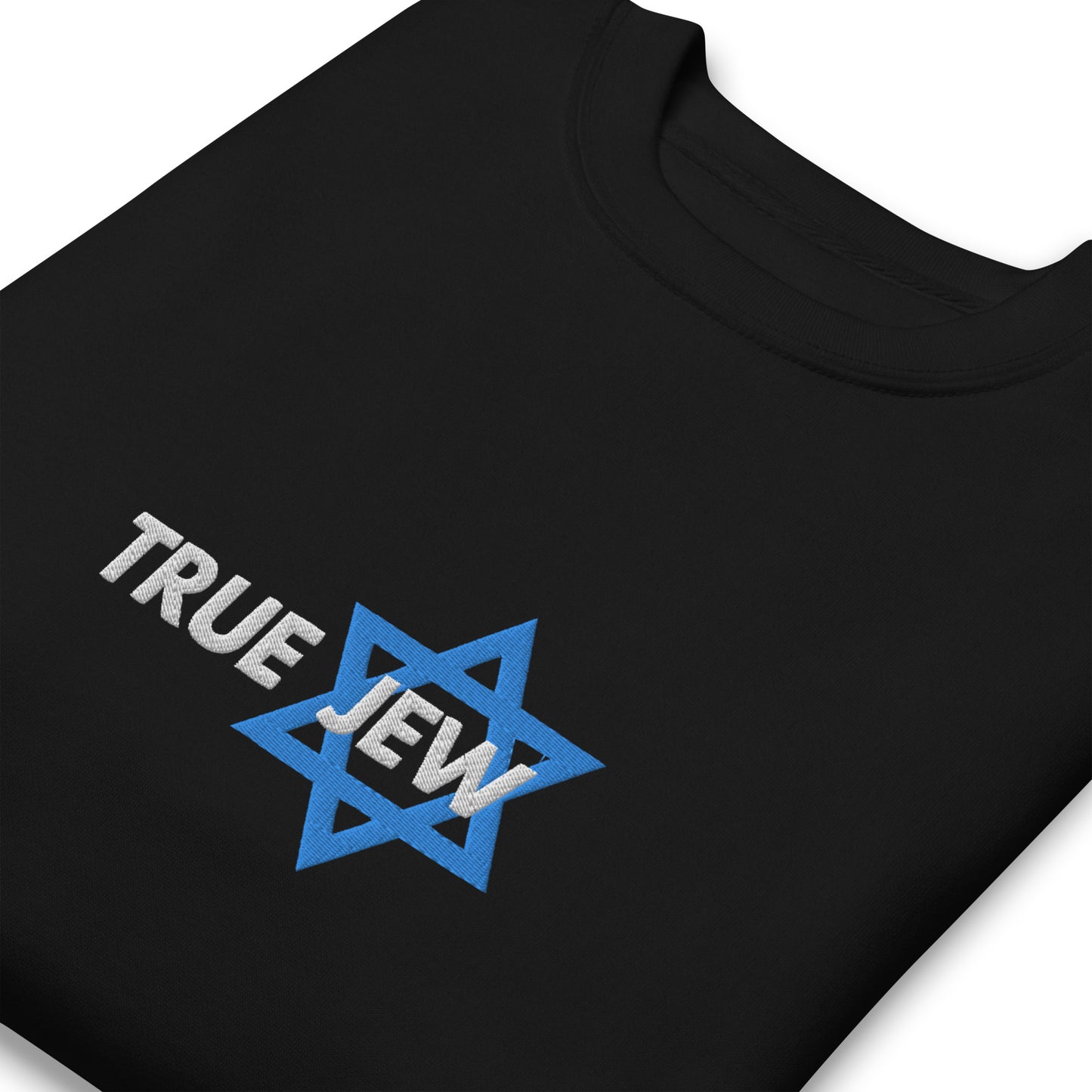 True Jew womens embroidered Premium Sweatshirt