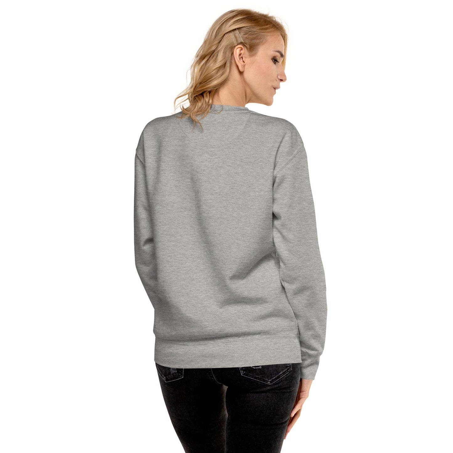 Boca Raton Cocktails & tennis Club Embroiderd women's Premium Sweatshirt