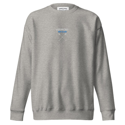 Vermont Ski Club Embroidered women's Premium Sweatshirt