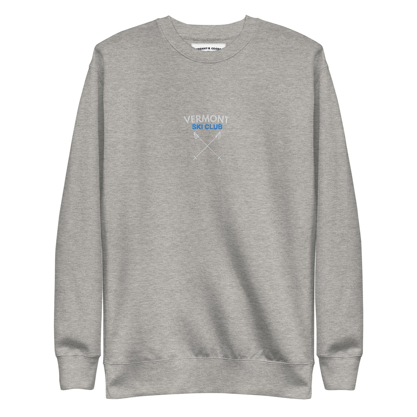 Vermont Ski Club Embroidered women's Premium Sweatshirt