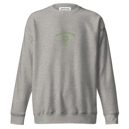 Paris Tennis Club Embroidered men Premium Sweatshirt