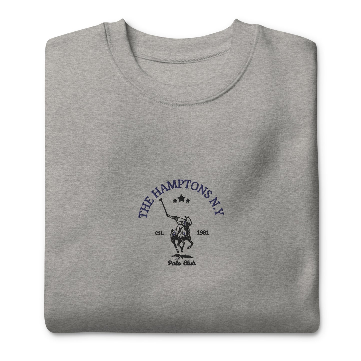 The Hamptons New York Polo Club Embroidered men Premium Sweatshirt