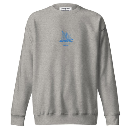 Outer Banks Sailing Club Embroidered men Premium Sweatshirt