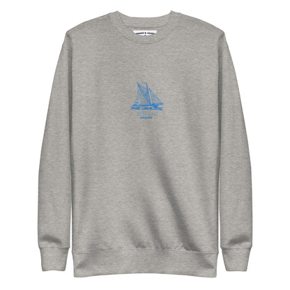 Outer Banks Sailing Club Embroidered men Premium Sweatshirt