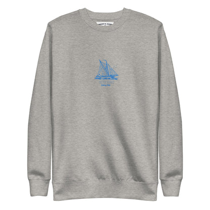 Outer Banks Sailing Club Embroidered women's Premium Sweatshirt