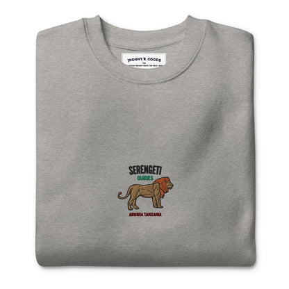 Serengeti Embroidered men Premium Sweatshirt