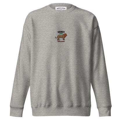 Serengeti Embroidered women's Premium Sweatshirt