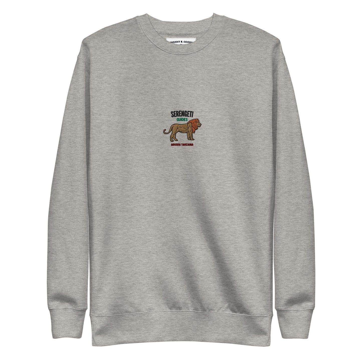 Serengeti Embroidered women's Premium Sweatshirt