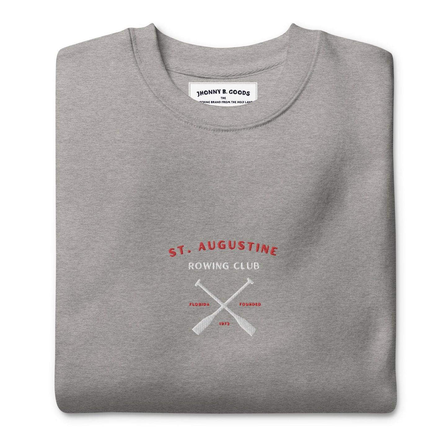 St. Augustine Rowing Club Embroidered Men Premium Sweatshirt