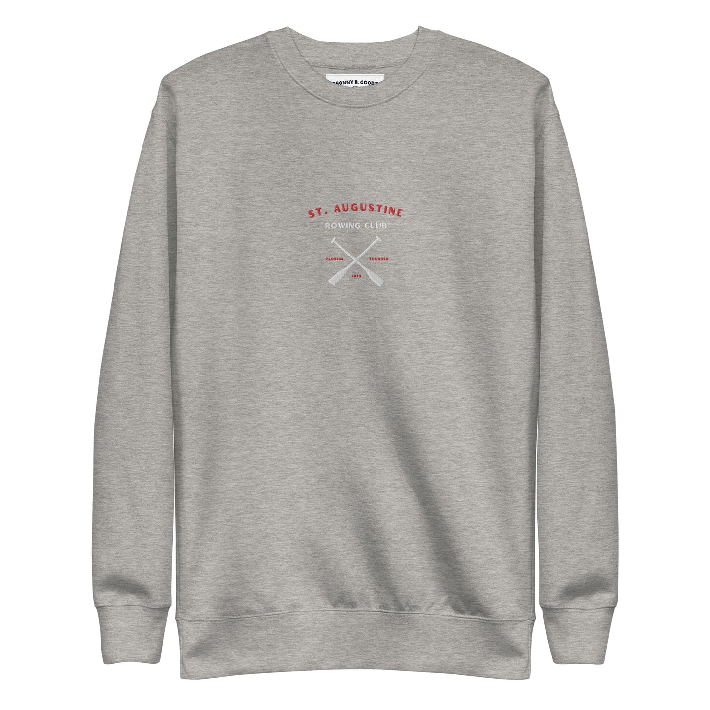 St. Augustine Rowing Club Embroidered men Premium Sweatshirt