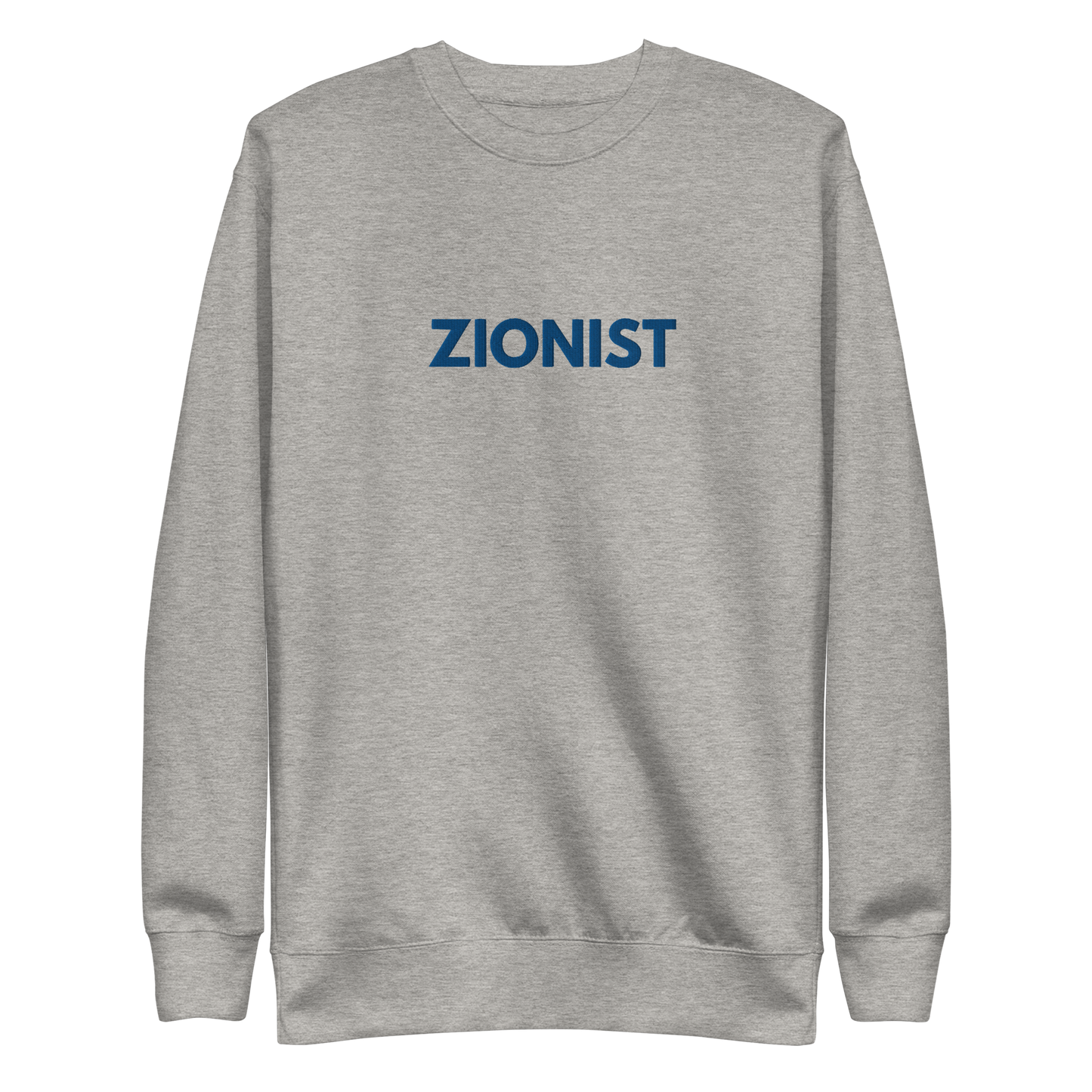 Zionist women's embroiderd Premium Sweatshirt