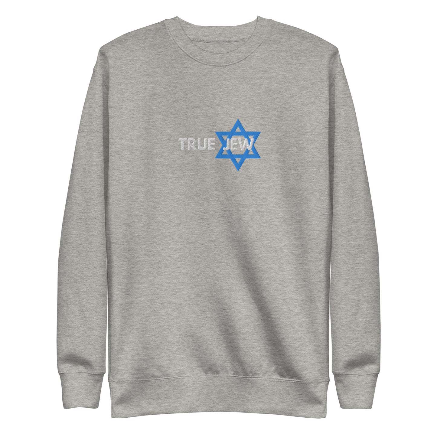 True Jew womens embroidered Premium Sweatshirt