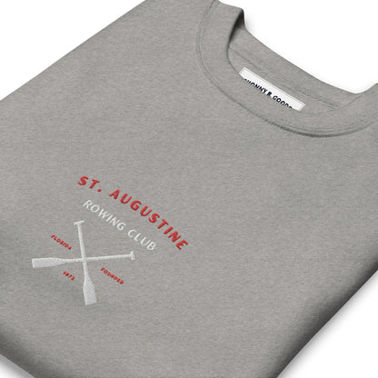 St. Augustine Rowing Club Embroidered men Premium Sweatshirt