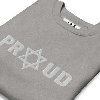 Proud Jew men's Premium Sweatshirt