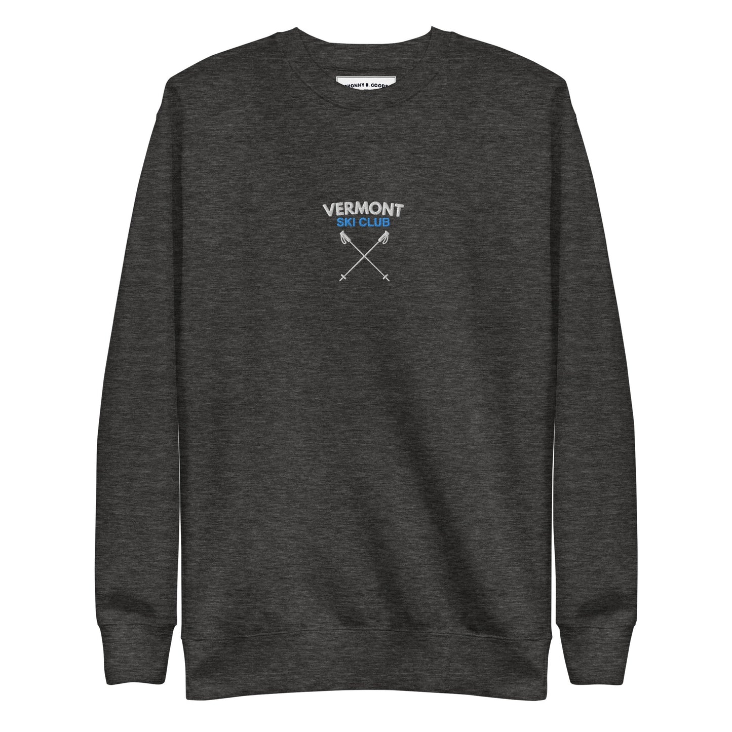 Vermont Ski Club Embroidered women's Premium Sweatshirt