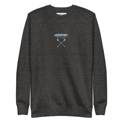 Vermont Ski Club Embroidered women's Premium Sweatshirt