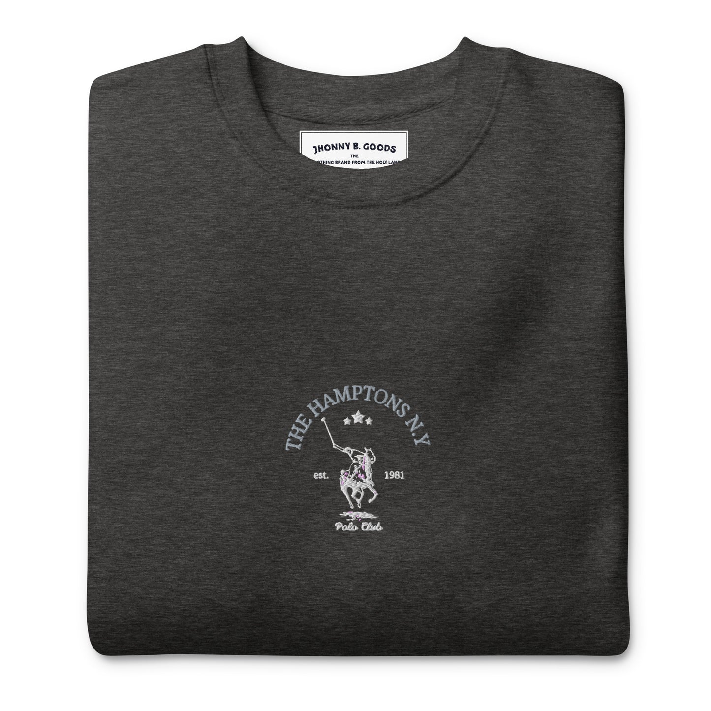 The Hamptons Polo Club Embroidered Unisex Premium Sweatshirt