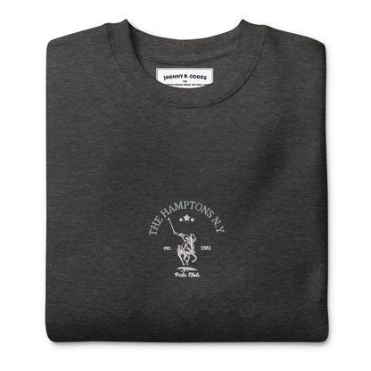 The Hamptons Polo Club Embroidered women's Premium Sweatshirt