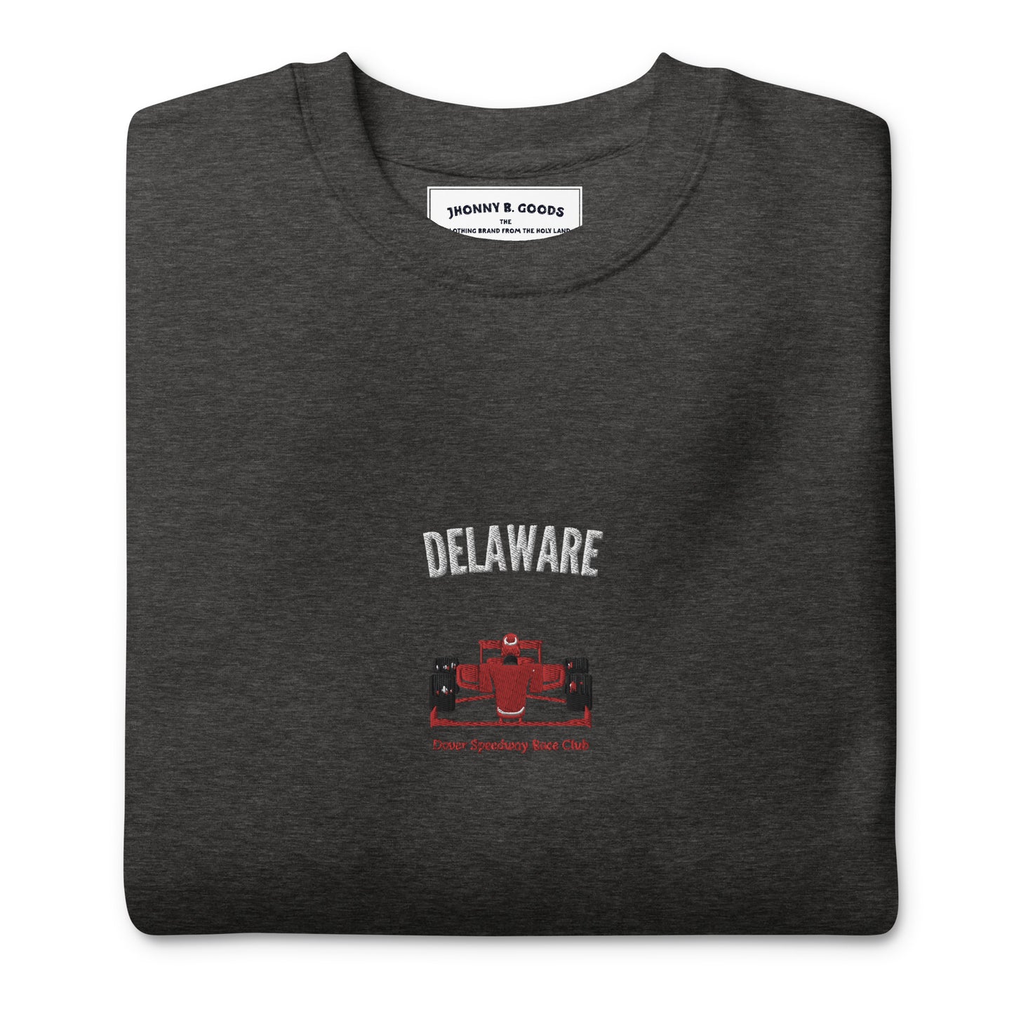 Delaware Racing Embroiderd Unisex Premium Sweatshirt