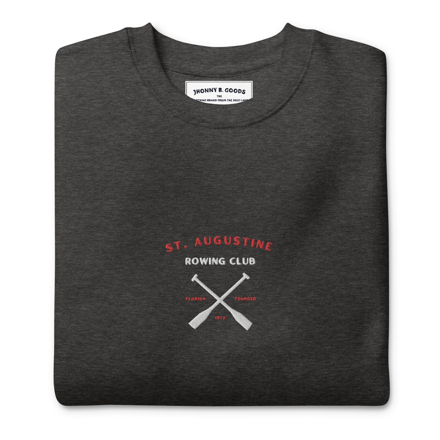 St. Augustine Rowing Club Embroidered men Premium Sweatshirt