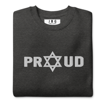 Proud Jew men's Premium Sweatshirt