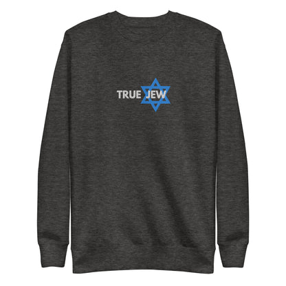 True Jew womens embroidered Premium Sweatshirt