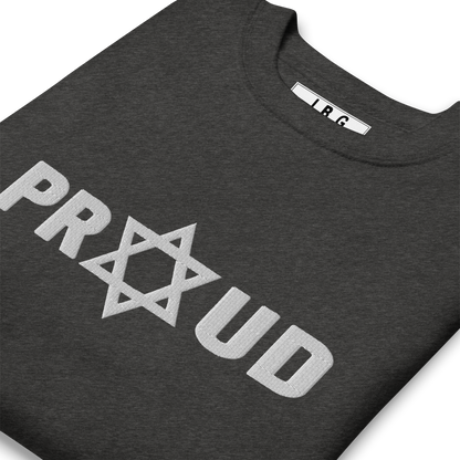 Proud Jew men's Premium Sweatshirt